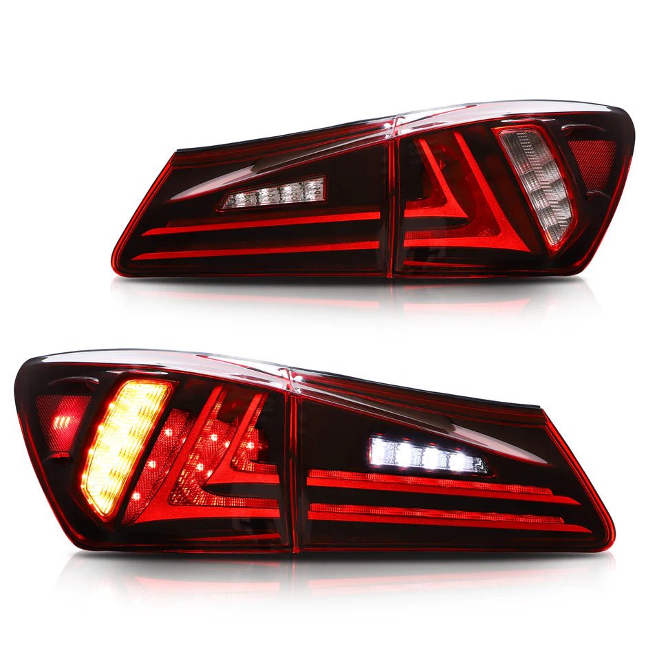 Lexus IS250, IS350, ISF, IS200d, IS220d Rear lamps Assembly LED Tail Lights 2005 - 2014